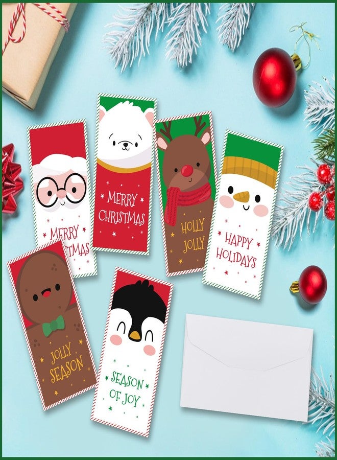 D4DREAM Christmas Gift Card Holder 24 Pack Christmas Money Holders for Cash with Envelopes Holiday Gift Set for Family Friend Business Xams New Year Favors - Image 4
